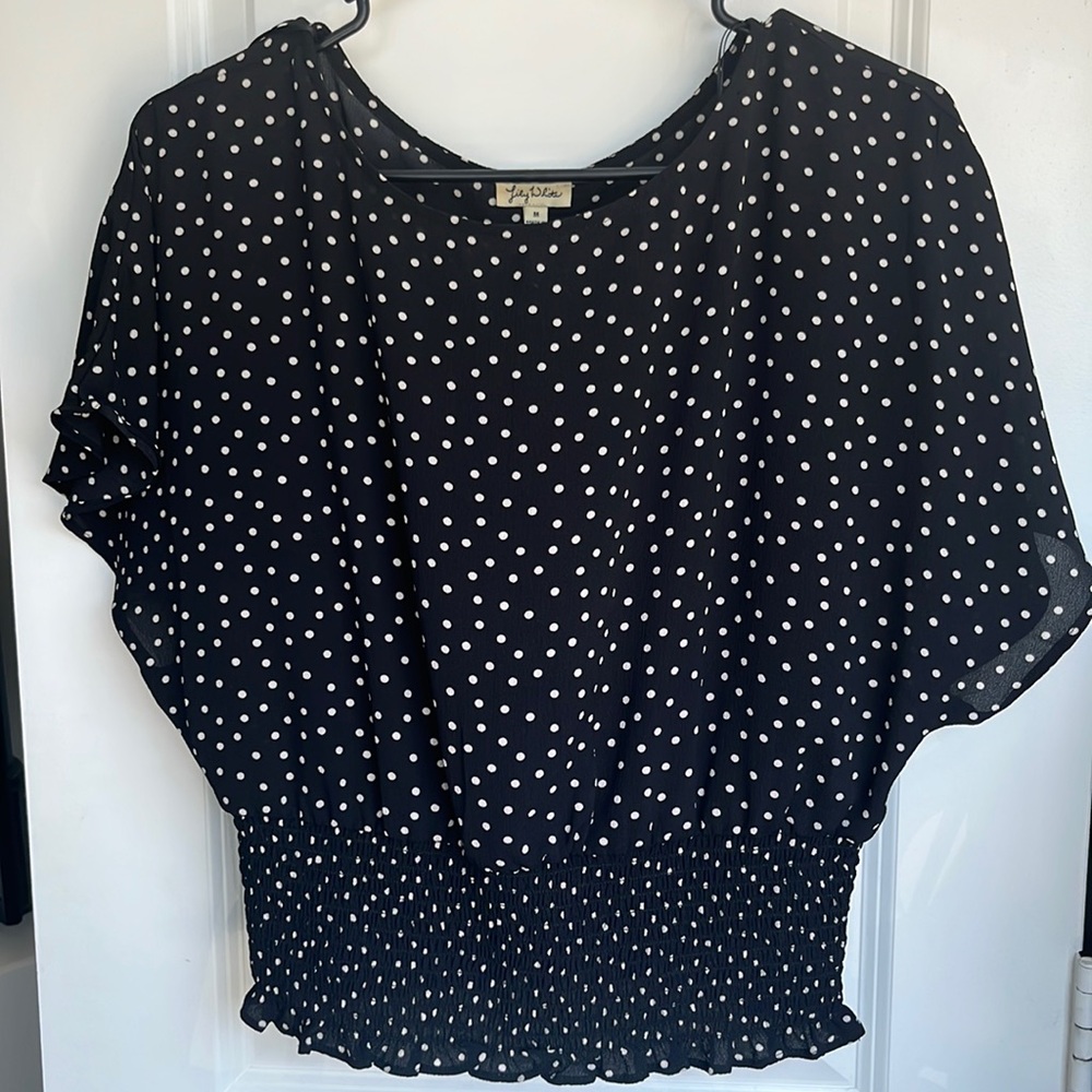 Polka Dot Blouse